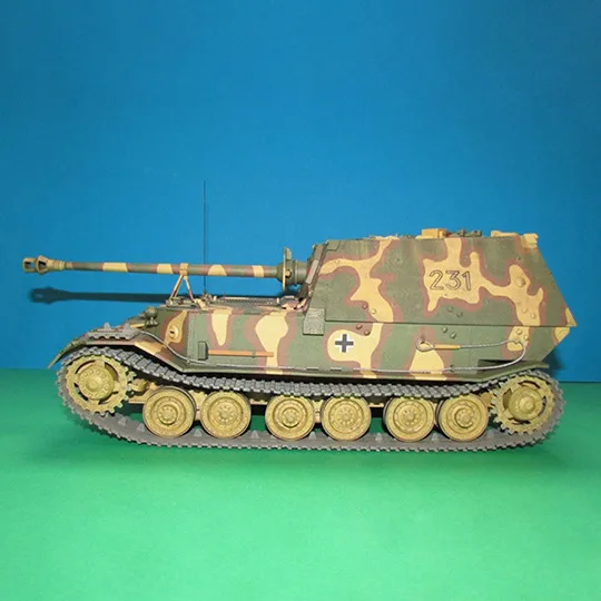 Skala 1:25 ♥ ant Jagdpanzer El - Model Kit Destroyer ulasan dan harga
