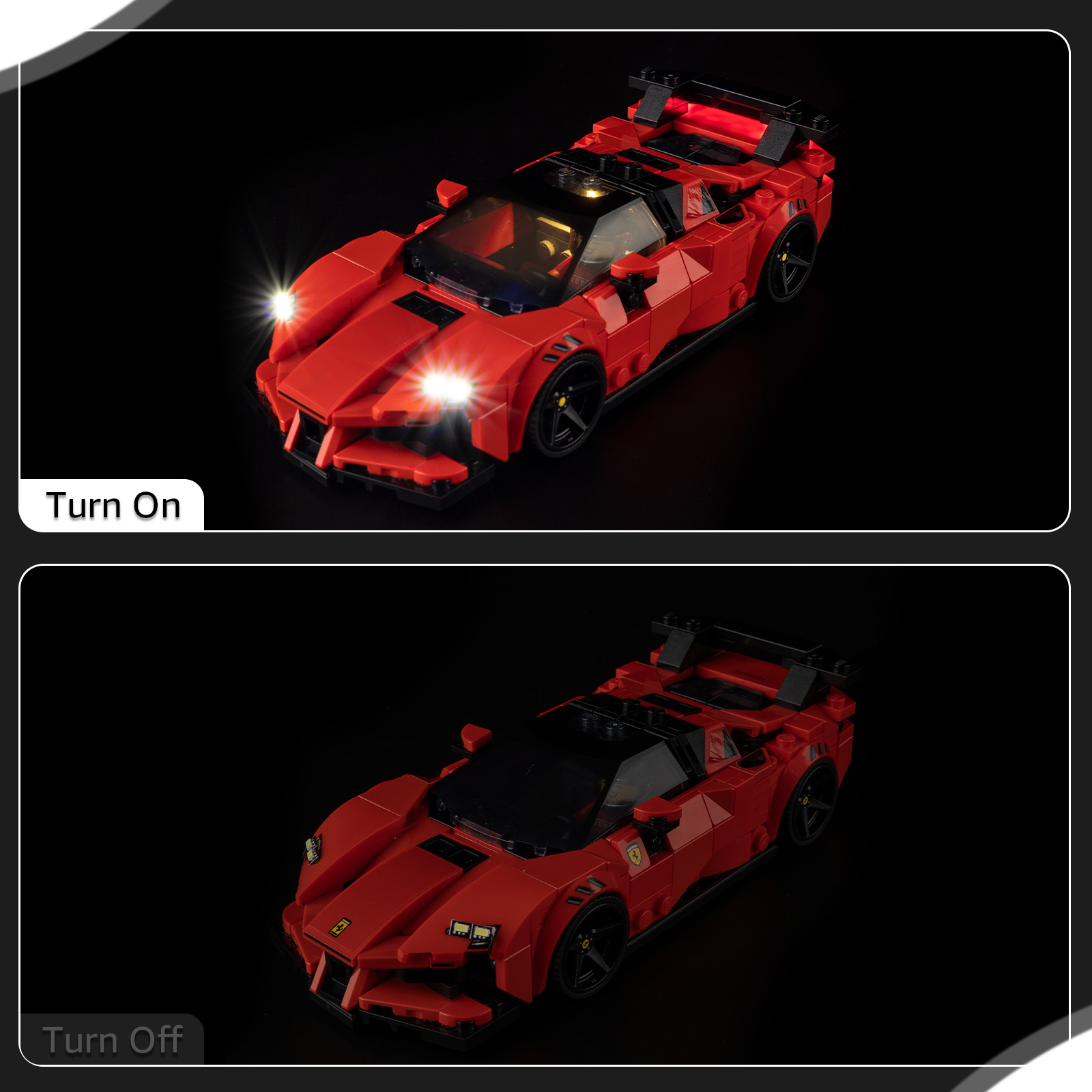 Set Lampu LED Cocok untuk Mobi - Model Kit Ferrari ulasan dan harga