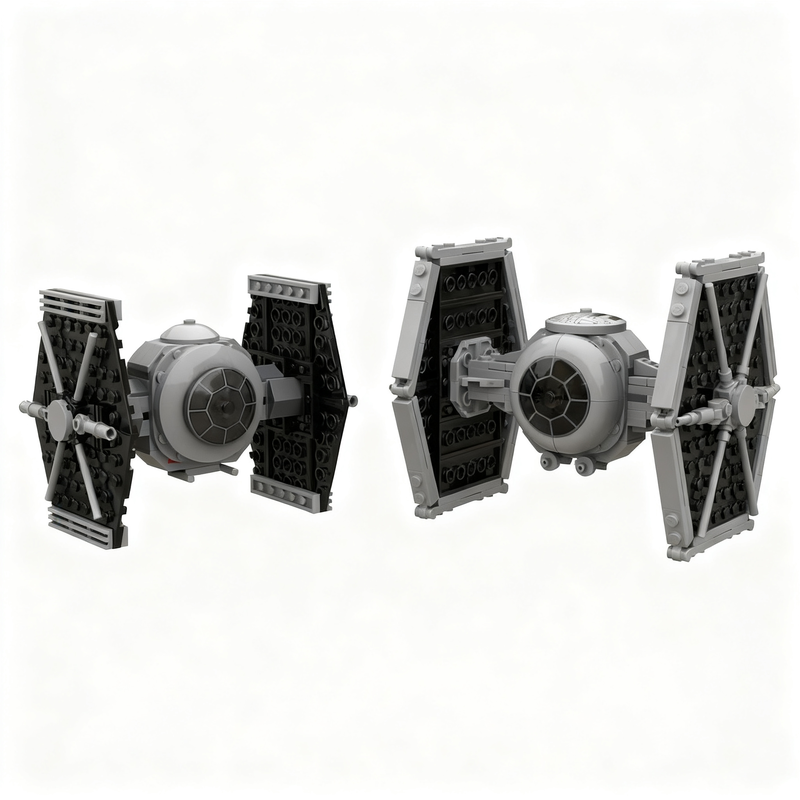 245PCS MOC Space Battle Twin I - Lego Set Creator ulasan dan harga