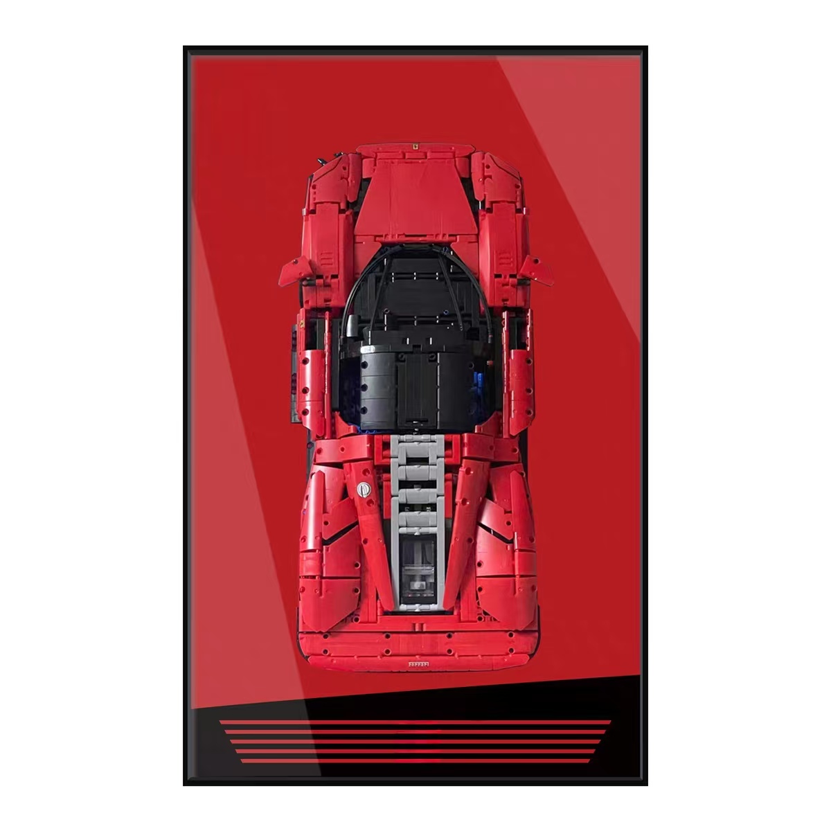 Hanya Papan Dinding Display ya - Model Kit Ferrari ulasan dan harga