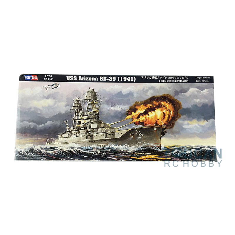 Hobby Boss 1/700 USS Arizona B - Model Kit Uss Arizona ulasan dan harga