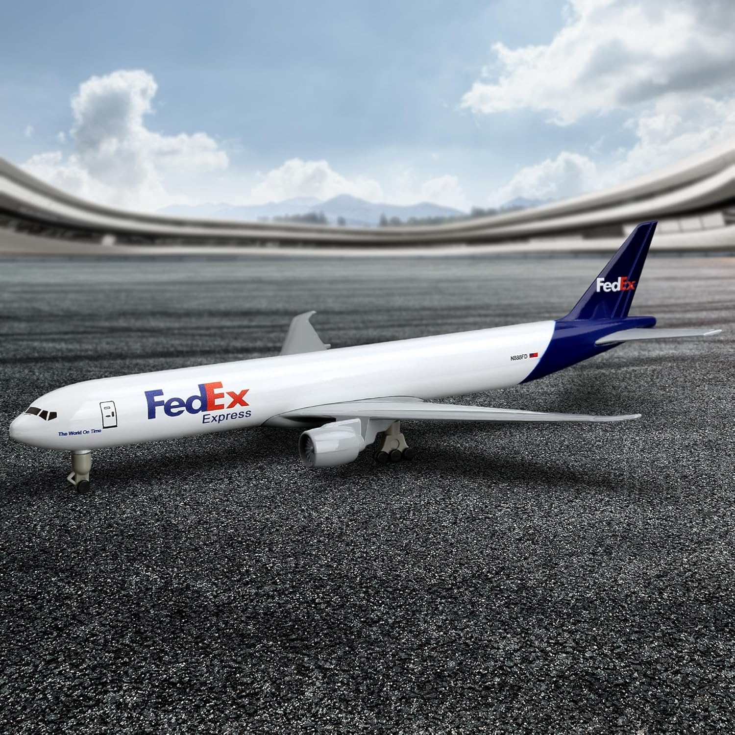 Model Pesawat Terbang Fedex B7 - Model Kit Store ulasan dan harga