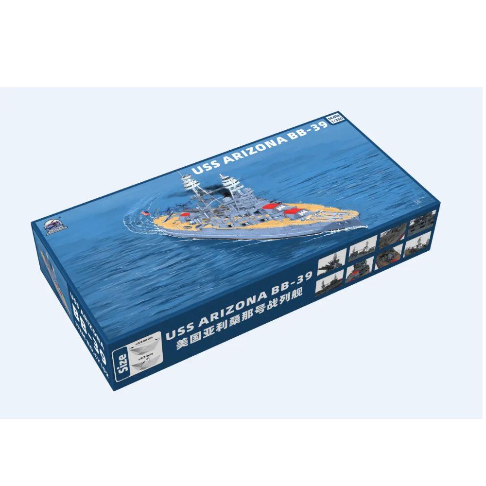 CY CY102 1/350 Skala USS ARIZO - Model Kit Uss Arizona ulasan dan harga