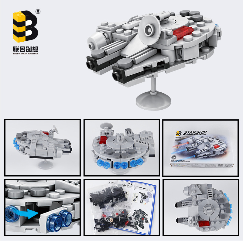 104 Buah Paket Bintang Mileniu - Model Kit Destroyer ulasan dan harga