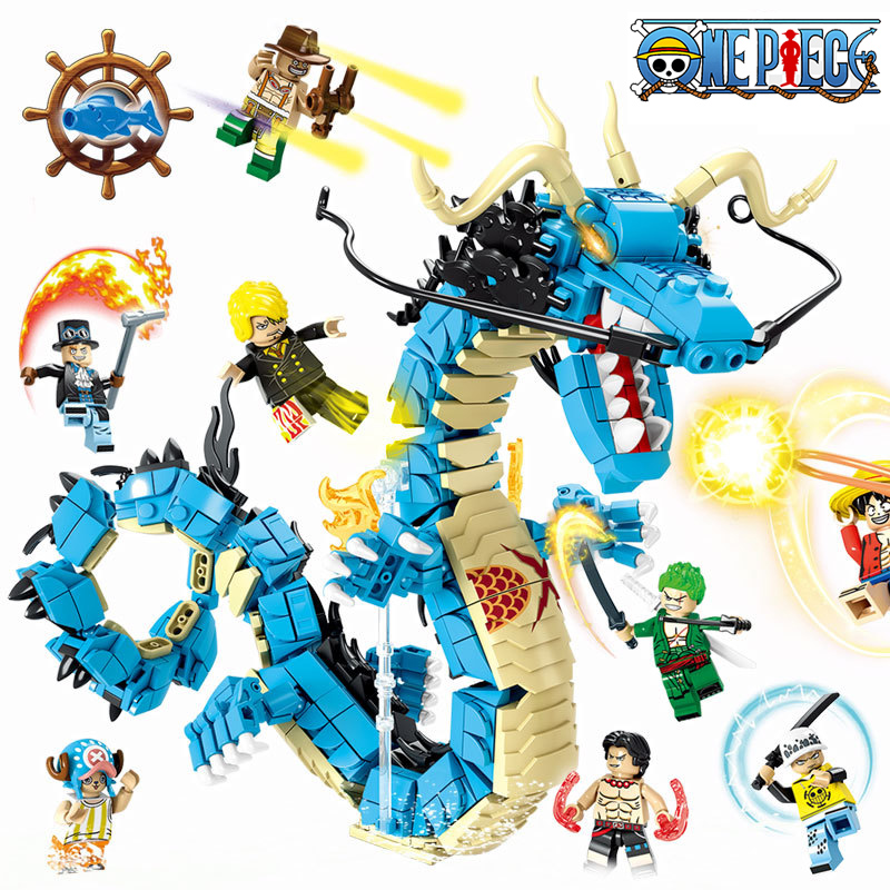 8in1 One Piece Building Blocks - Model Kit China ulasan dan harga