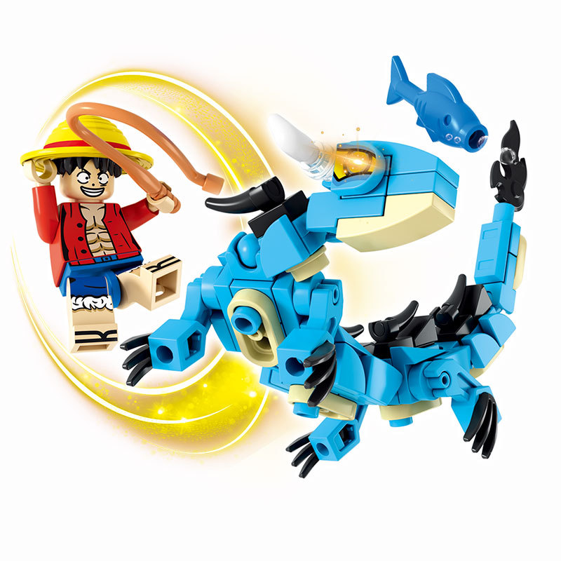 8in1 One Piece Building Blocks - Model Kit China ulasan dan harga