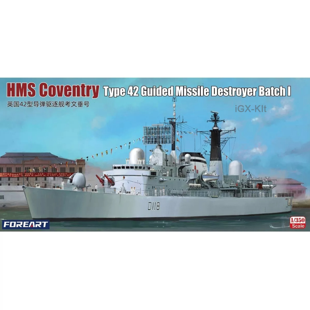 FOREART 3002 1/350 Skala HMS C - Model Kit Destroyer ulasan dan harga