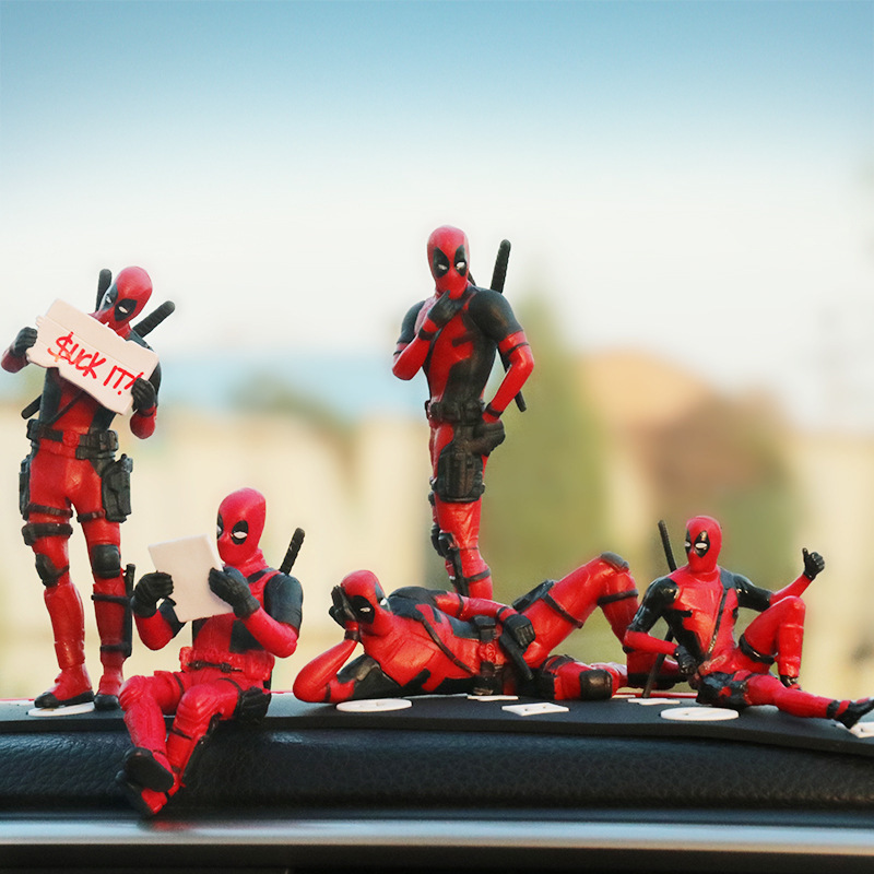 Figur Aksi Anime Deadpool Deko - Model Kit Deadpool ulasan dan harga