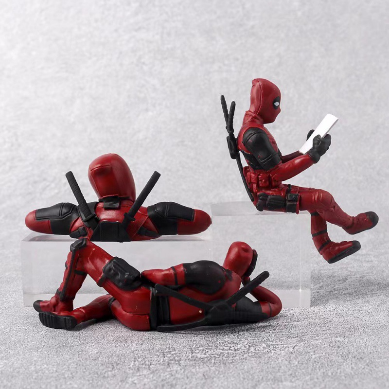Figur Aksi Anime Deadpool Deko - Model Kit Deadpool ulasan dan harga