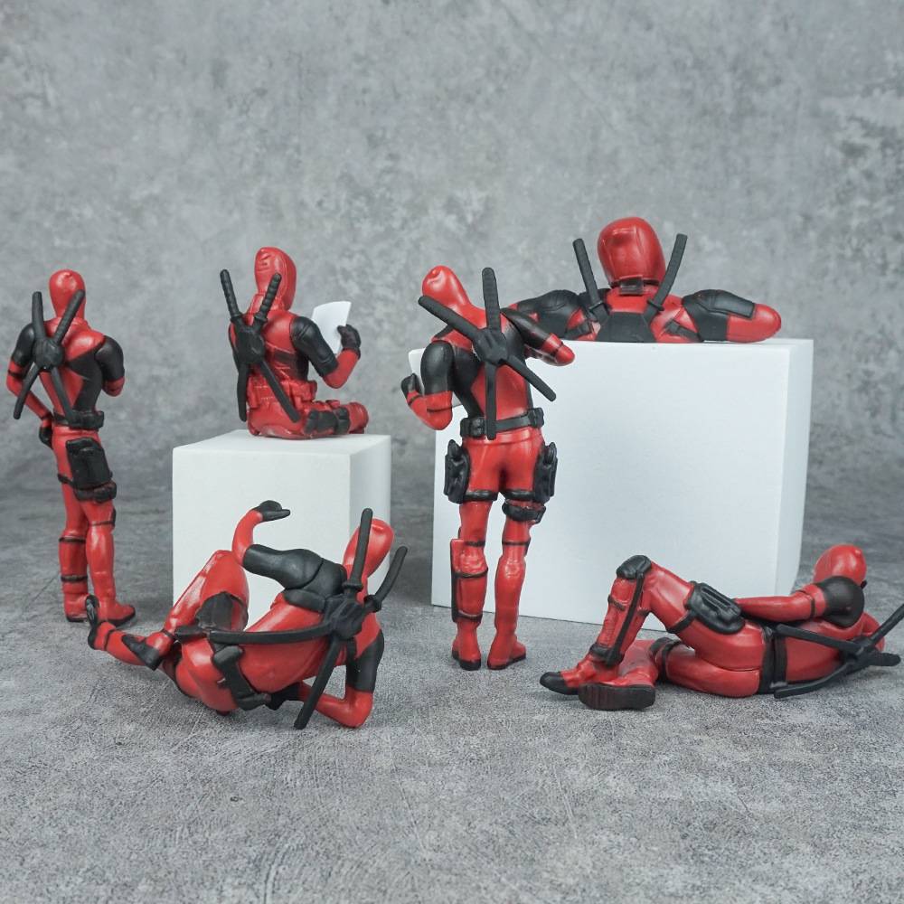 Figur Aksi Anime Deadpool Deko - Model Kit Deadpool ulasan dan harga
