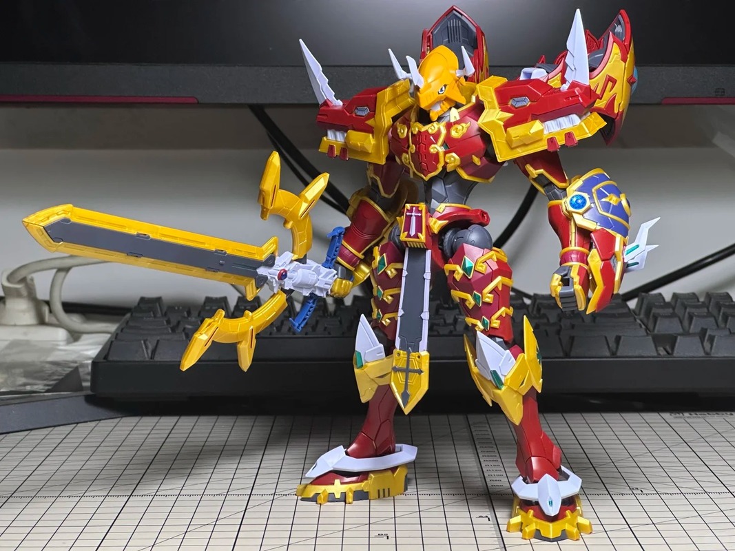 Tersedia Baru Bandai Frs Digim - Model Kit Kaisergreymon ulasan dan harga