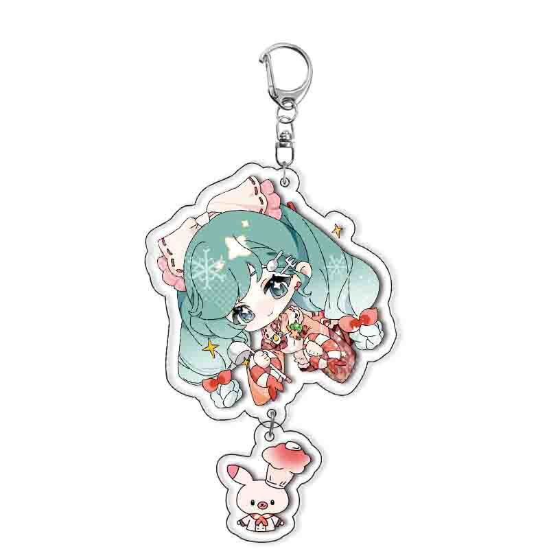 Gantungan Kunci Akrilik Putri  - Model Kit Hatsune Miku ulasan dan harga