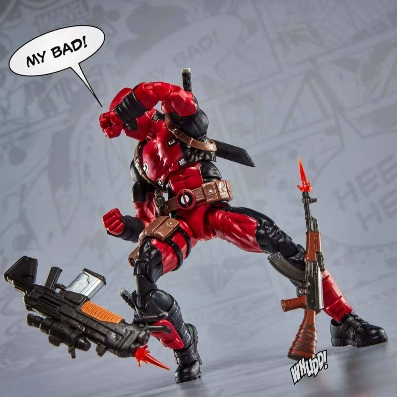 Tersedia Hasbro Seri Marvel Le - Model Kit Deadpool ulasan dan harga