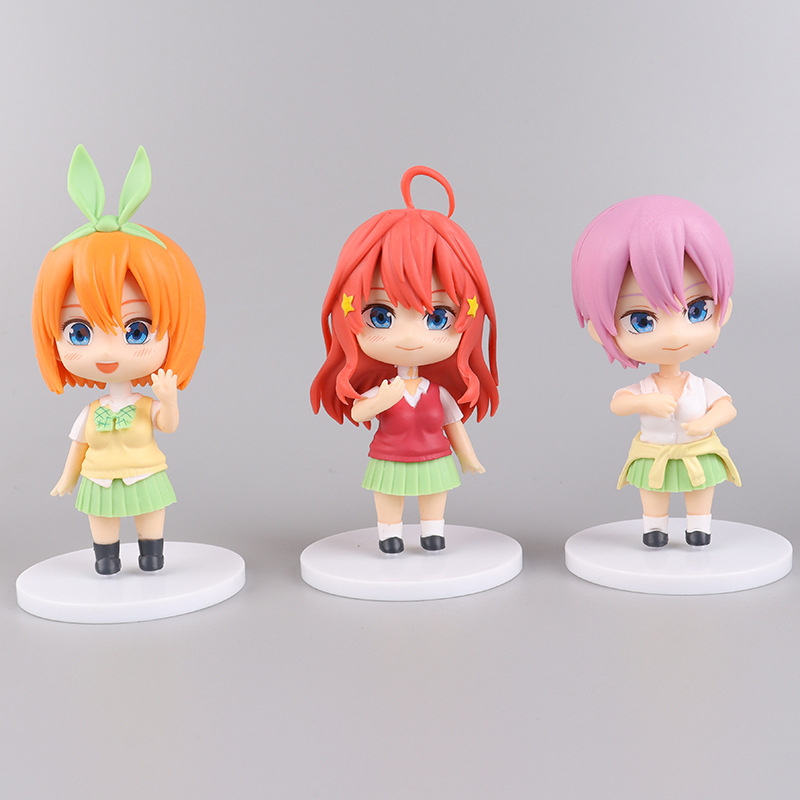 5pcs Figur Anime The Quintesse - Model Kit Hatsune Miku ulasan dan harga