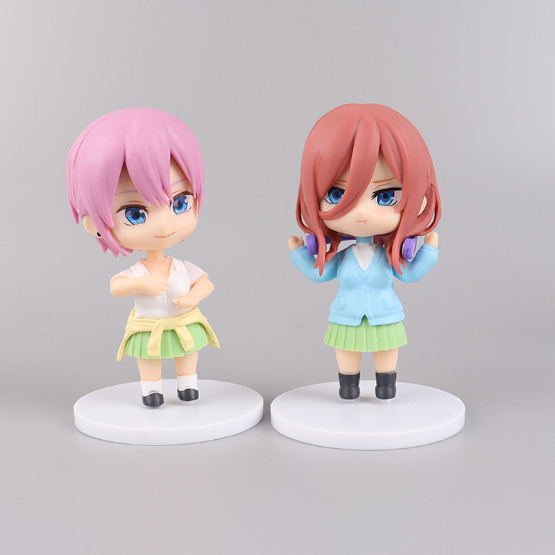 5pcs Figur Anime The Quintesse - Model Kit Hatsune Miku ulasan dan harga