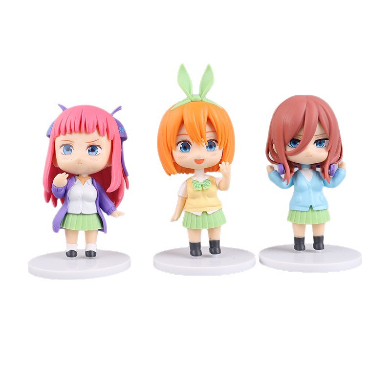 5pcs Figur Anime The Quintesse - Model Kit Hatsune Miku ulasan dan harga