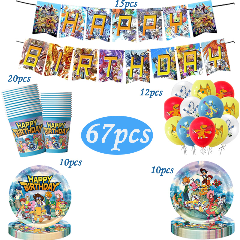 Perlengkapan Pesta Ulang Tahun - Model Kit Digimon ulasan dan harga