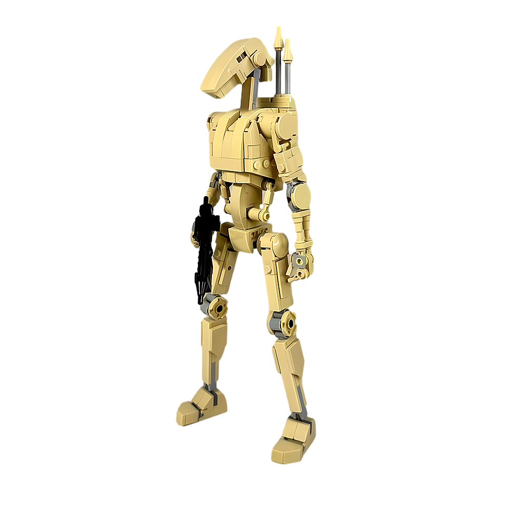 367 buah MOC-168210 Perang Ang - Model Kit Robocop ulasan dan harga