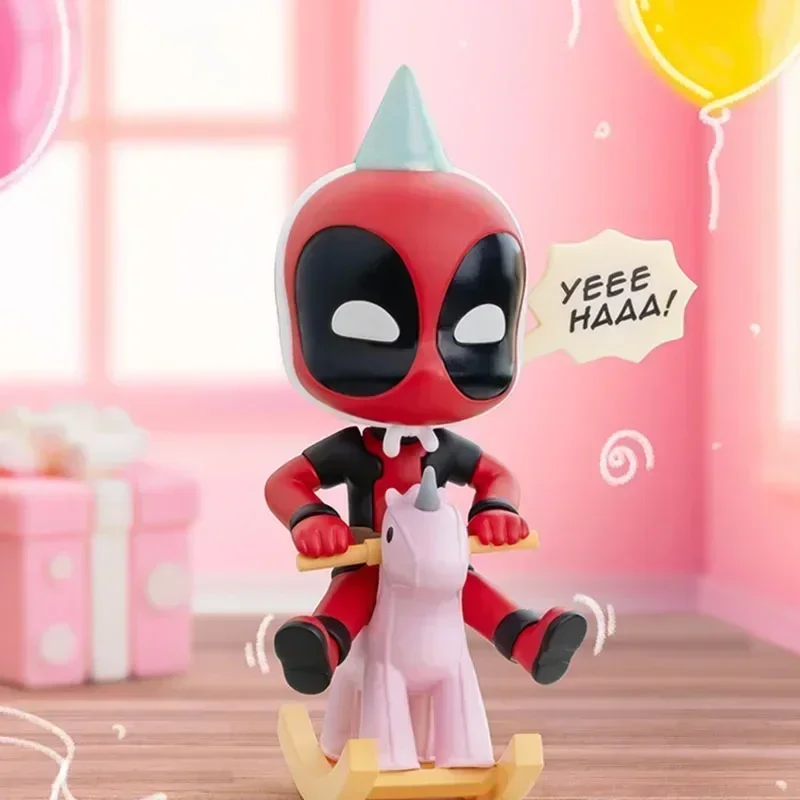 POP MART Marvel Deadpool Serie - Model Kit Deadpool ulasan dan harga