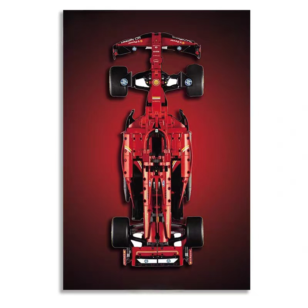 Papan Dinding Pajangan Baru un - Model Kit Ferrari ulasan dan harga