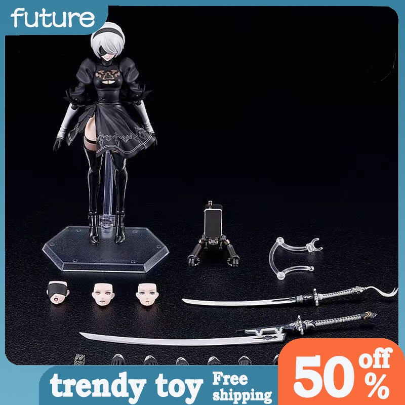 Figur Aksi Nier Automata Yorha - Model Kit Nier Automata ulasan dan harga